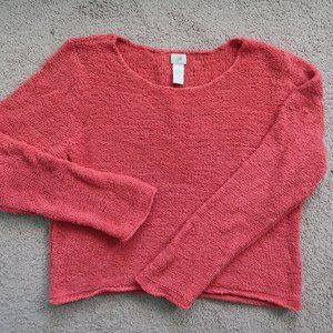 J. Jill Pink Knit Sweater